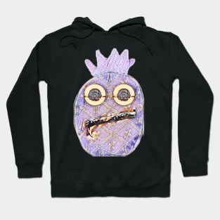 Ring-eyed pineapple light purple Hoodie